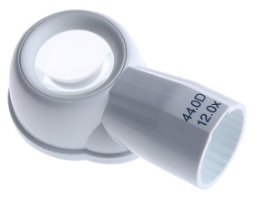 Szkło powiększające powiększenie 12.1X Powiększenie Tak Lupa z oświetleniem -2.5dioptrii średnica 29mm