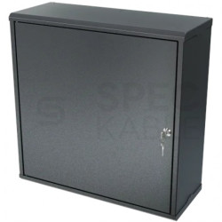 Obudowa metalowa szafka TPR-7 CATV 500x500x200mm czarna natynkowa