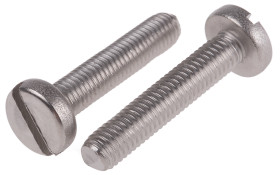 Śruba maszynowa M8 łeb z łbem walcowym soczewkowym Stal nierdzewna długość 40.0mm skok 1.25mm