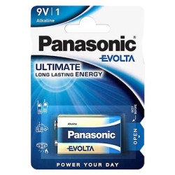 bateria 6LR61/9V (R9*) PANASONIC EVOLTA POWER (blister) - 1 sztuka