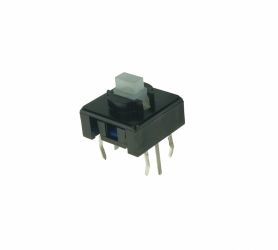 Tact switch podświetlany 10x10mm, h=9mm (15C66)