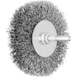 PFERD 43106001 Round Brush with shaft ungezopft RBU 8015/6 ST 10 pcs