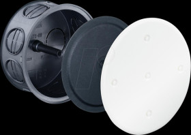 1172-09 Junction box with plaster disc and cover