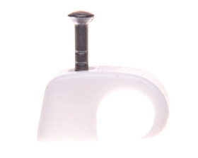 Uchwyt do kabli /4-7mm/ z gwoździem 2x25mm 2025 25 RW 2228688 /100szt./
