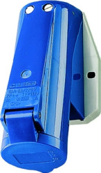 Gniazdo naścienne 1-częściowe 32A 4p 9h 230V IP44 zaciski śrubowe MEN1372