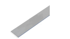 Hf447/14 (100Ft) Przewód: Wstążkowy 0,635Mm Drut Cu Nieekranowany Lszh Szary