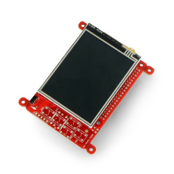 Pi Supply Media Center - ekran dotykowy 2,83" - joystick + pilot IR