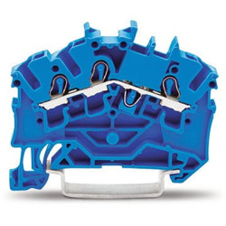 Kostka zaciskowa na szynie DIN WAGO poziomy: 1 14AWGWciskane TOPJOB S