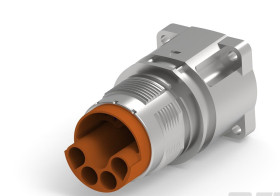 Złącze wielostykowe przemysłowe 11-pinowe, panelowe Wtyczka TE Connectivity