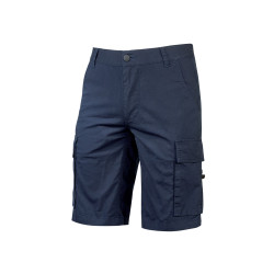 Cargo shorts in stretch cotton canvas Si