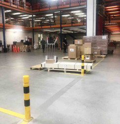 Słupek z pamięcią kształtu do zastosowań przemysłowych do Słupek i IPN Czarny, żółty RS PRO Poliuretan