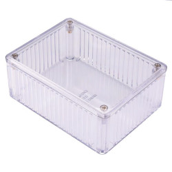 1591STCL Hammond Clear Polycarbonate Enclosure 110 x 82 x 44mm