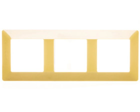 VALENA LIFE Ramka potrójna limonkowa 754083