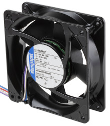 Wentylator osiowy 24 V DC DC 119 x 119 x 38mm 120W 570m³/h 78dB IP20