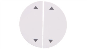 Berker R.1/R.3 Klawisze Z Nadrukiem Symbolu Strzałki Biały Połysk 16442089