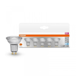 Zestaw 5x Żarówka LED GU10 4,3W 350lm 4000K Neutralna OSRAM STAR