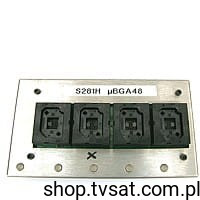 CBG048-050B BGA 48 Ball TEST Socket BGA48TH TI