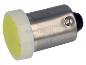 Żarówka 12V BA9S bagnetowa biała LED
