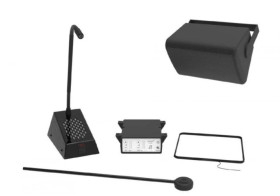 Zewnętrzny system interkomowy (IP54), z pętlą indukcyjną, STS-K080-IP