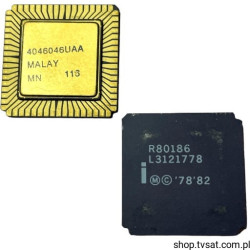R80186 SMD-LCC68-CG INTEL USED