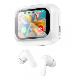 Słuchawki dokanałowe Bluetooth, LCD, redukcja szumów ANC ICC SB-BLT08W