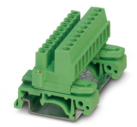 Kostka zaciskowa na szynie DIN Phoenix ContactLutowane UMSTBVK 2.5/16-STF-5.08 raster: 5.08mm 12A 630 V