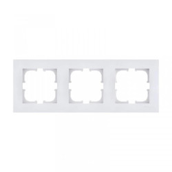 Ramka potrójna Exen seria Karell biała K103/01E