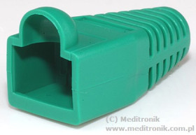 Osłonka wtyków RJ45 zielona