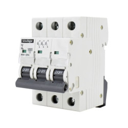 Wyłącznik nadprądowy 3P B 16A 4,5kA AC SCHELINGER A02-G7-3P-B16