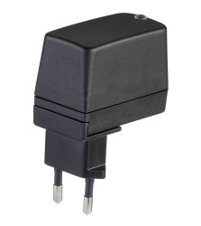 Adapter AC/DC Uwy 9V dc Iwy 800mA Wymienne 7.2W typ wtyczki: Wtyczka globalna