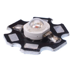 Blue 3W Star High Power LED 35lm 135°