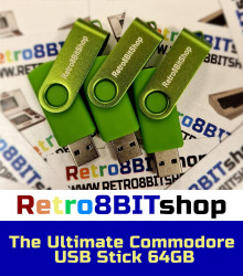 Retro8BITShop ULTIMATE Commodore USB Stick 64GB