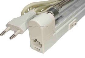 Lampa UVC 1x 6W+ przewód/wyłącznik/damski św.Osra Lampa Bakteriobójcza 6W UV-C z wyłącznikiem
