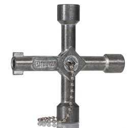 Klucz do szaf sterowniczych Phoenix Contact liczba profili 4 Klucz do szafki sterowniczej