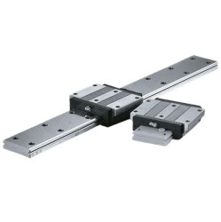 Szyna prowadnika liniowego, L1W, Brzeszczoty ze stali wysokowęglowej, szer. 17mm, dł. 900mm