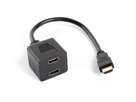 Rozdzielacz/Splitter HDMI 1/2-portowy AD-0019-BK