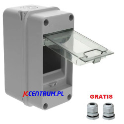 Rozdzielnica natynkowa 1x3 1000V DC/AC ( IP65 )