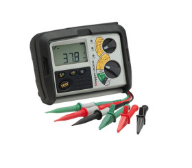 Miernik impedancji i RCD, 2 przewody, 500V, Selektywny AC, selektywny DC, CAT III 300 V, IEC 61010, LCD, AS/NZS 3112,