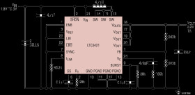 3A, 3MHz Micropower Synchronous Boost Converter with Output Disconnect