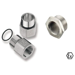 Weidm&#x171;ller 1737490000 Adapter EX 1/2NPT-M16 Male Unshrouded