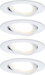 Lampa do zabudowy Paulmann Nova Coin 41307 Zestaw 4-elementowy 24 W 470 lm