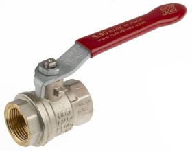 Zawór kulowy korpus mosiężny BSPP 40bar 3/4cal 580psi RS PRO