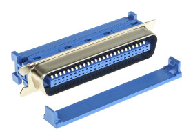 Złącze IDC 50-pinowe 2-rzędowe raster: 2.16mm Męski Montaż na kablu RS PRO