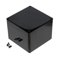 1591VBK Hammond Multipurpose Black FRABS Enclosure 120 x 120 x 94mm