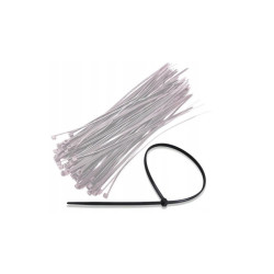 Opaska 450/4,8 Czarna, Paczka 100 Sztuk, Odporna na UV