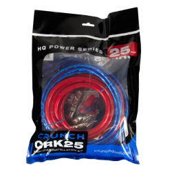 Zestaw montażowy CRUNCH CRK25 Kable do wzmacniacza samochodowego 25mm