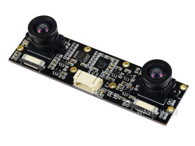 Waveshare Binocular Camera Module, Dual IMX219, 8 Megapixels, Applicable for Jetson Nano and Raspberry Pi, Stereo Vision, Depth