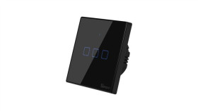 Dotykowy Włącznik Światła Wifi + Rf 433 Sonoff T3 Eu Tx (3-Kanałowy)