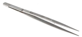 Pęseta, dł. 150, materiał: Stal nierdzewna, RS PRO