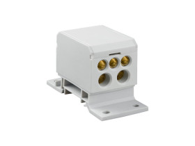 Blok rozdzielczy 2x4-50 mm2 + 2x4-35 mm2 + 3x2,5-25 mm2 1-biegunowy 196A TH35 szary DB2-S 48.23 ELEKTRO-PLAST